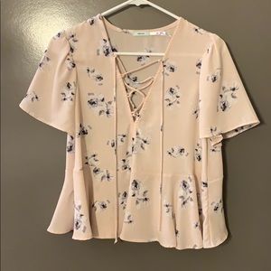 Flowery Blouse